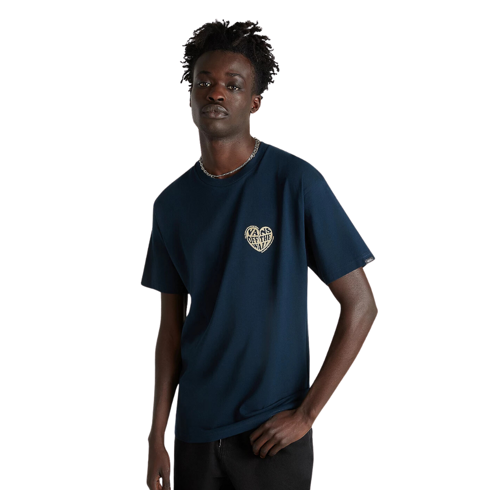 Navy vans t shirt online