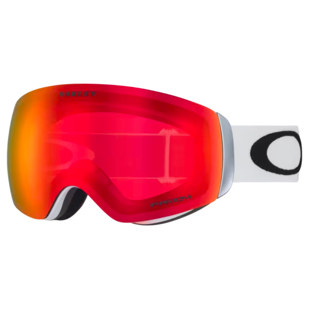 Oakley Flight Deck M Matte White Prizm Snow Torch Iridium Stoked Boardshop