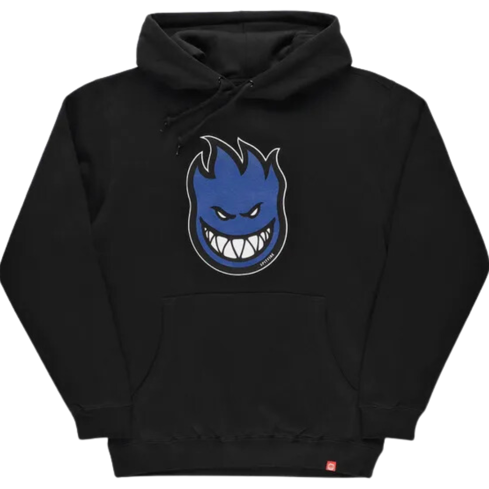 Spitfire Bighead Fill Hoodie Black Navy Stoked Boardshop