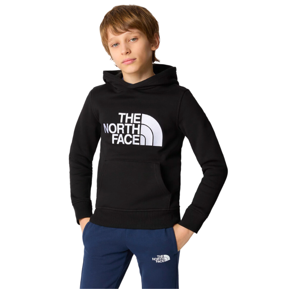 The North Face Kids Drew Peak Hoodie TNF Black Stoked Boardshop