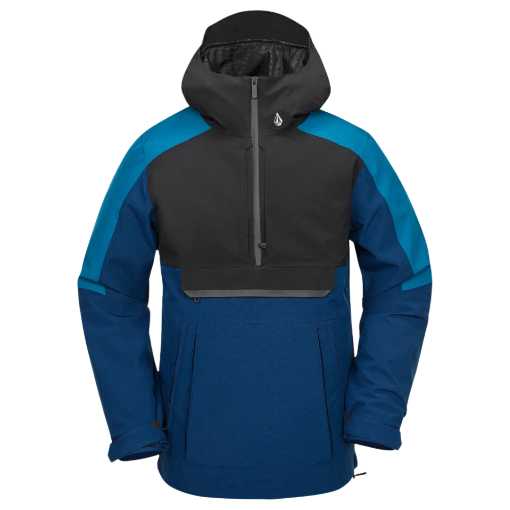 Volcom Brighton Pullover Snowboard Jacket Navy Stoked Boardshop