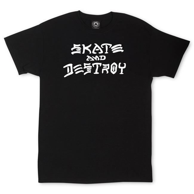 Thrasher Skate and Destroy T-shirt Black – Stoked Boardshop