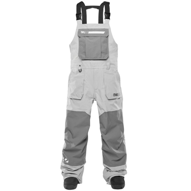 Basement Snowboard Bib Charcoal