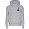 Burning Man Hoodie Heather Grey