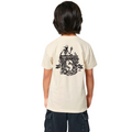 Kids Burning Man T-shirt Natural Raw