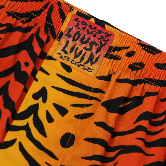 Tiger Boxer Shorts Saffron