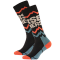 Chaussettes de neige Mitzi Kids Black/Red Clay