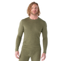 Classic Thermal Merino Baselayer Crew Charcoal Heather