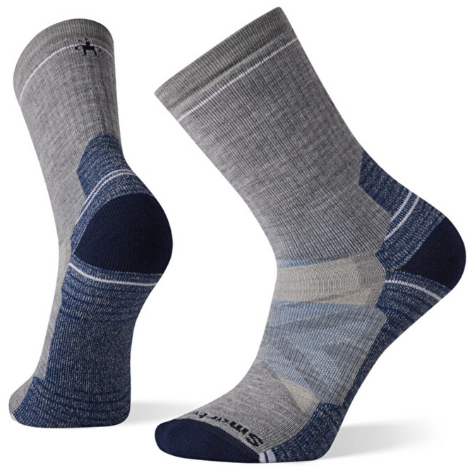 Full Cushion Crew Hike Socks Light Gray