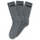 Classic Crew Socks 3 Pack Black/ Grey/ white