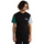 Colorblock Varsity T-Shirt Black/Bistro Green/Heather Grey