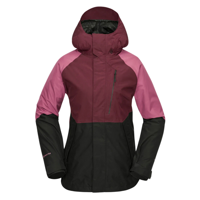 Womens V.Co Aris Insulated Gore-Tex Snowboard Jacket Burgundy