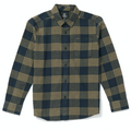 Kids Caden Plaid Shirt Sea Green