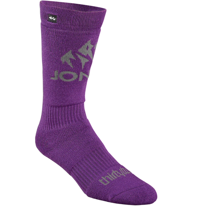 Femmes Merino X Jones Chaussette Deep Purple