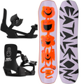 Kids Minishred 2025 Snowboard + Minishred 2025 Snowboard Bindings Snowboard Set