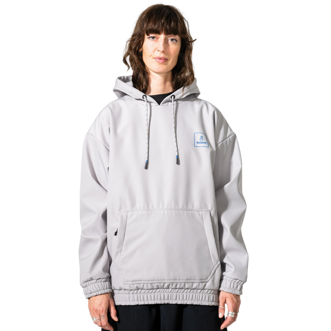 Snowproof SoftShell Hoodie Paloma Grey