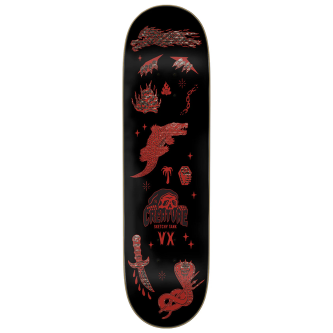 Trippy Tanks VX Martinez 8.51" Skateboard Deck