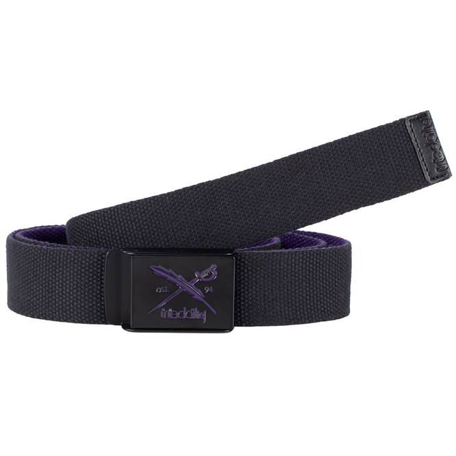 Flip the Side Belt Black Purple