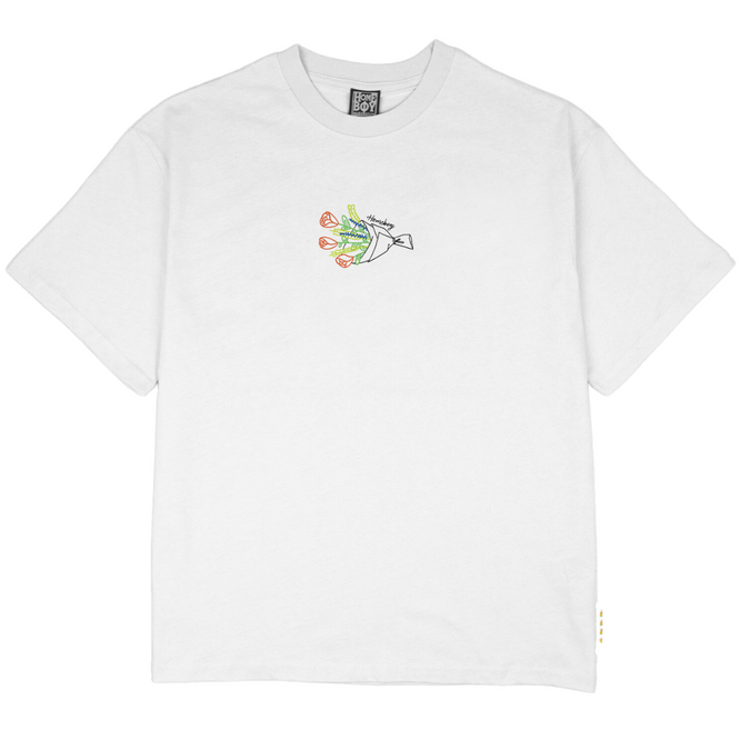 Flowers For Ya Homies T-shirt White