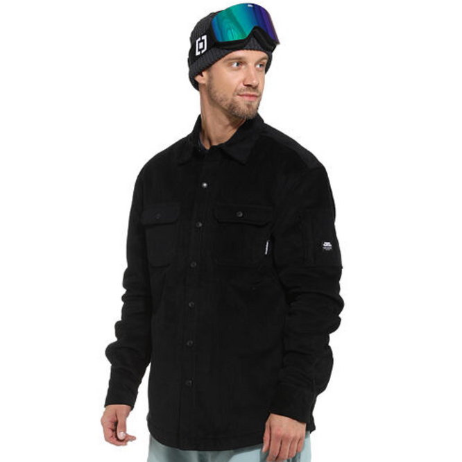 Dough Insulated Shirt Black Corduroy