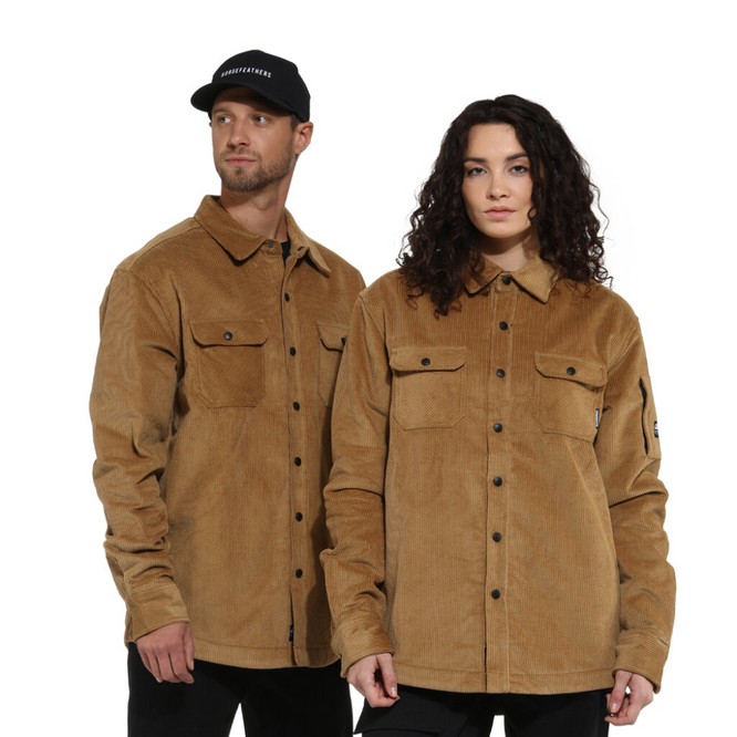 Dough Insulated Shirt Caramel Corduroy