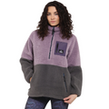 Womens Elvira Fleece Sweatshirt Blue Haze