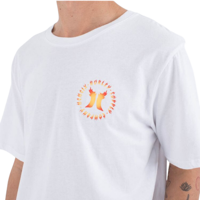 Everyday Hot Fire T-shirt White