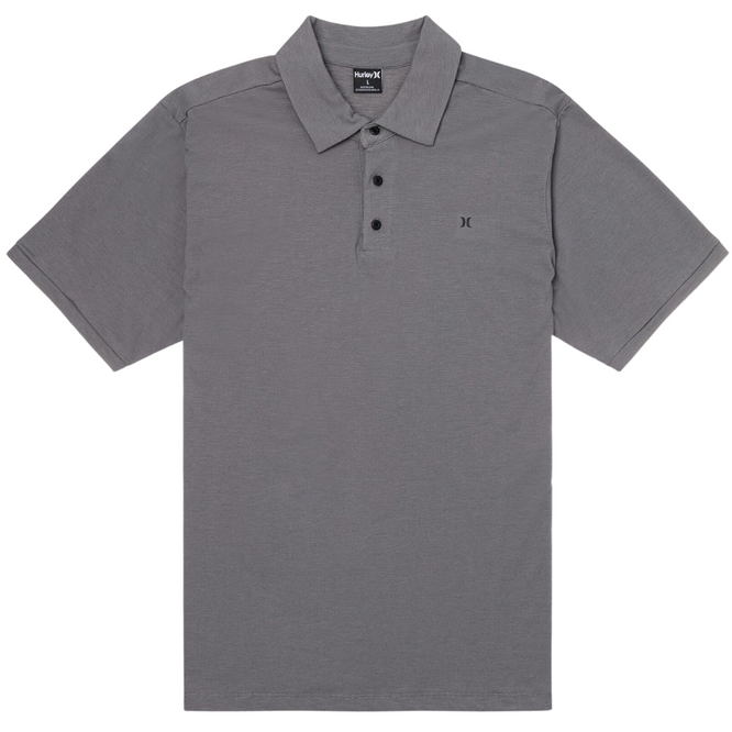 H2O-Dri Ace Slub Polo Stone Grey