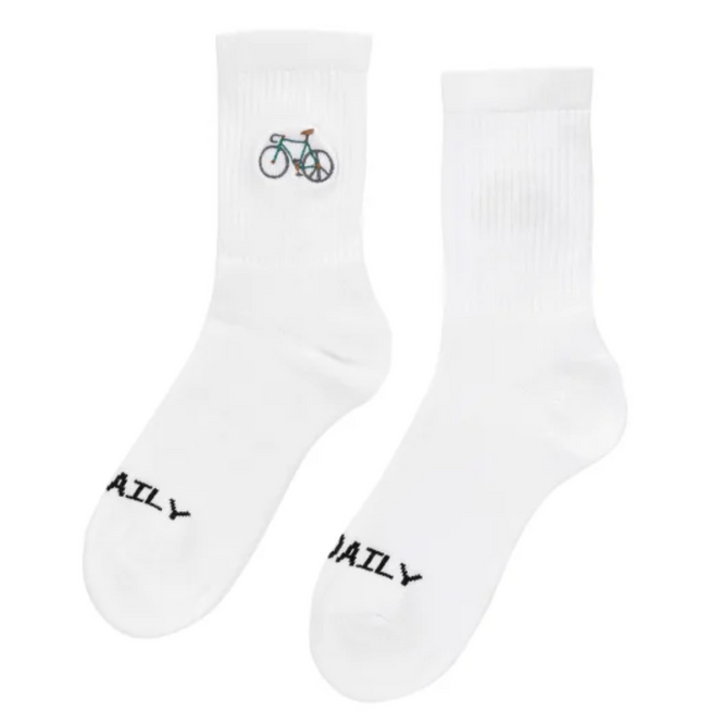 Peaceride Sock White