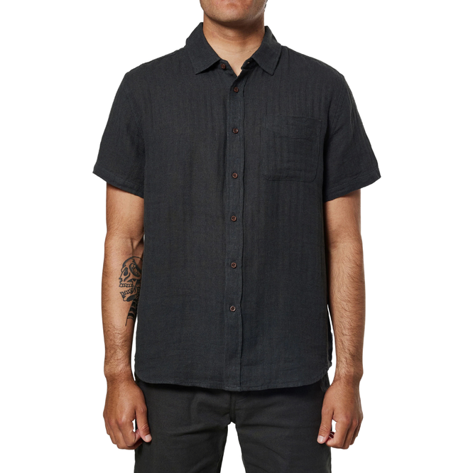 Alan Solid T-shirt Black Wash