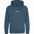 Kids Lightweight Script Hoodie Storm Grey