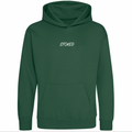 Kids Lightweight Script Hoodie Dusty Green