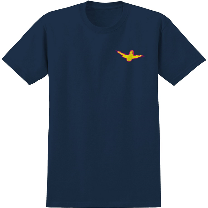 T-Shirt Bird Lightning Navy