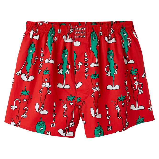 Chilli Boxer Shorts Red