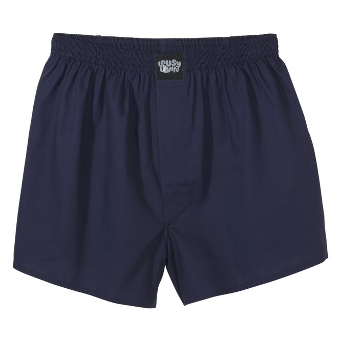 Plain Boxershorts Navy