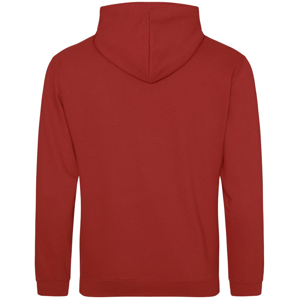 Brick red hoodie sale