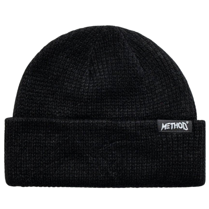 Label Beanie Black