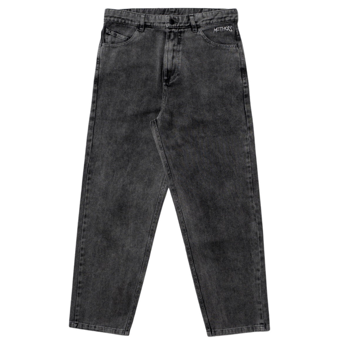 Jeans Loose Washed Black