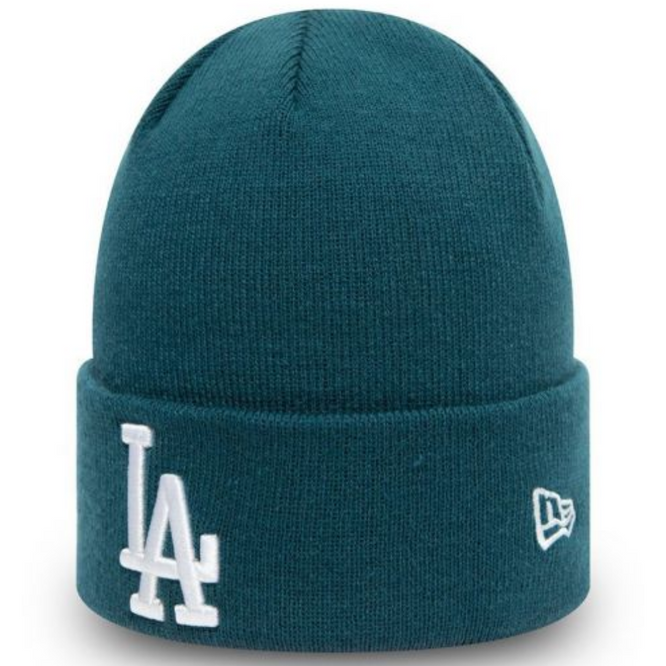 Kids LA Dodgers Essential Cuff Beanie Blue/White