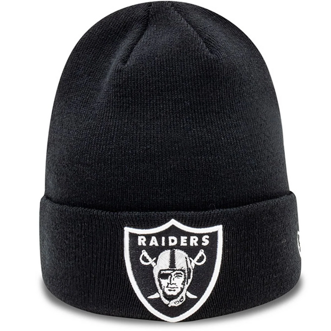 Las Vegas Raiders Essential Cuff Beanie Black