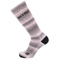 Womens Cloud 5 Snowboard Socks Grey Fade