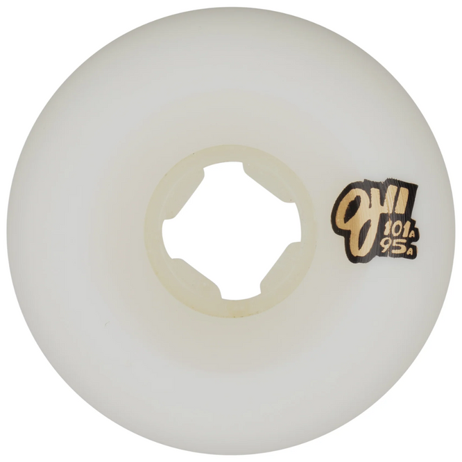 Roues de skateboard Milton Martinez Hear No Evil Double Duro White 101a/95a 56mm