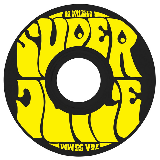 Mini Super Juice 78a Yellow 55mm Skateboard Wheels