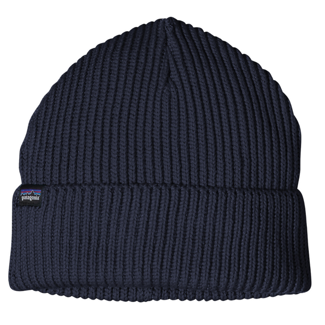 Fishermans Rolled Beanie Navy Blue