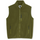 Basic Fleece Vest Army Green