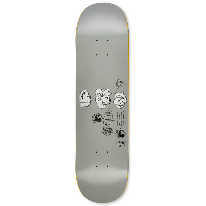 Dane Brady Mia Grey 8.0" Skateboard Deck