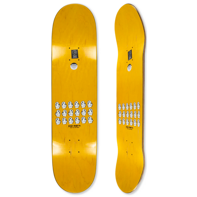 Dane Brady Mia Orange 8.5" Skateboard Deck