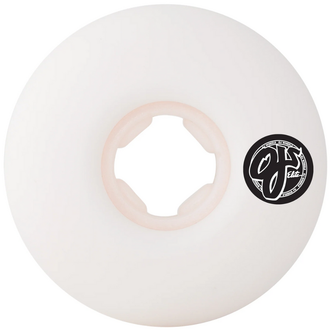 Chubbies 99a 54mm White Skateboard Wheels