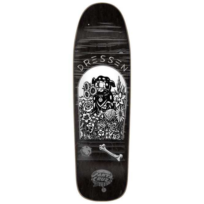 Dressen Pup Shaped 9.3" Skateboard Deck