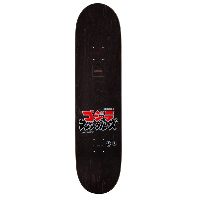 Godzilla O'Brien Faucheur Noir 8.25" (en anglais) Skateboard Deck